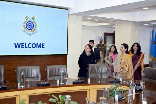 CWA अध्यक्षा का स्वागत 