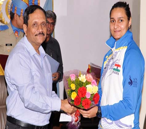 No. 131350021 RT/GD (HG) (Mahila) Pooja Kadian of Central Wushu Team CRPF represented India in 75Kg category in World Wushu Championship…
